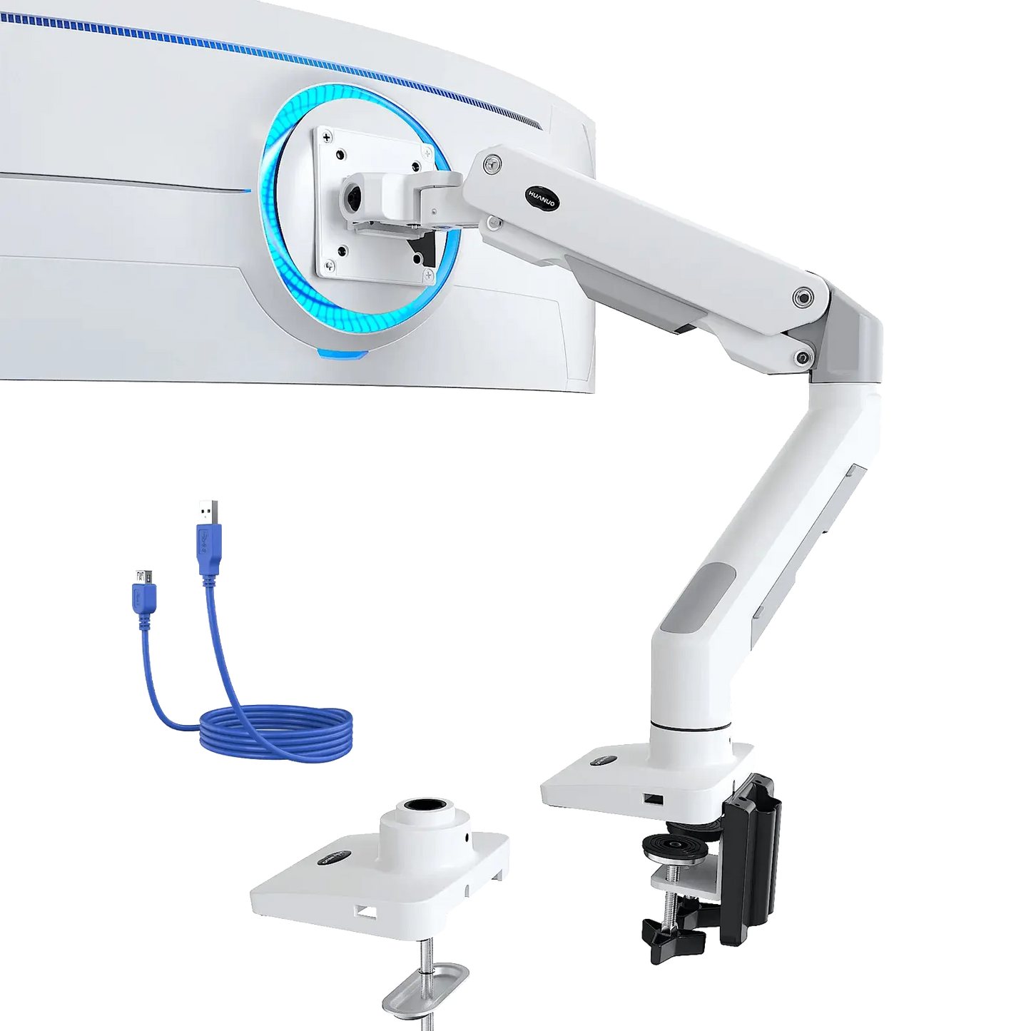 モニターアーム シングル ゲーミング 27~49インチ対応
