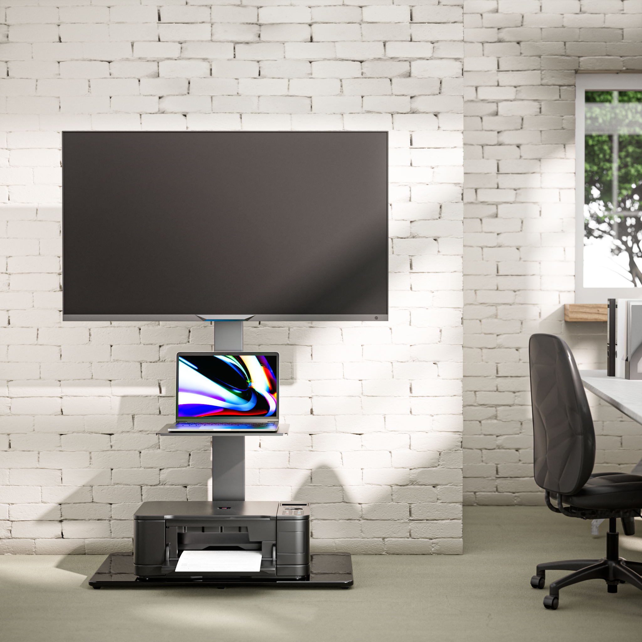 Perlegear テレビスタンド 37~75インチ対応 40kg耐荷重 テレビスタンド